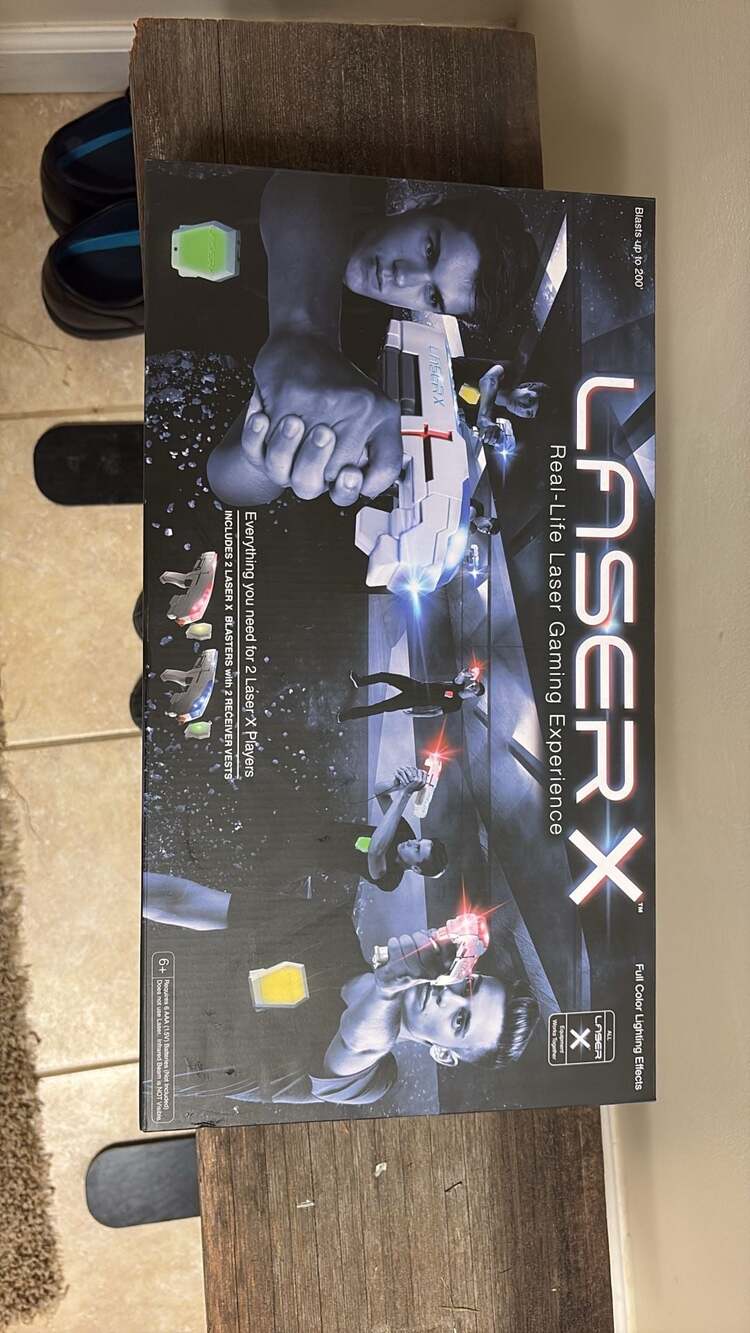 Laser X Real-Life Laser Gaming Experience 2-Player Set